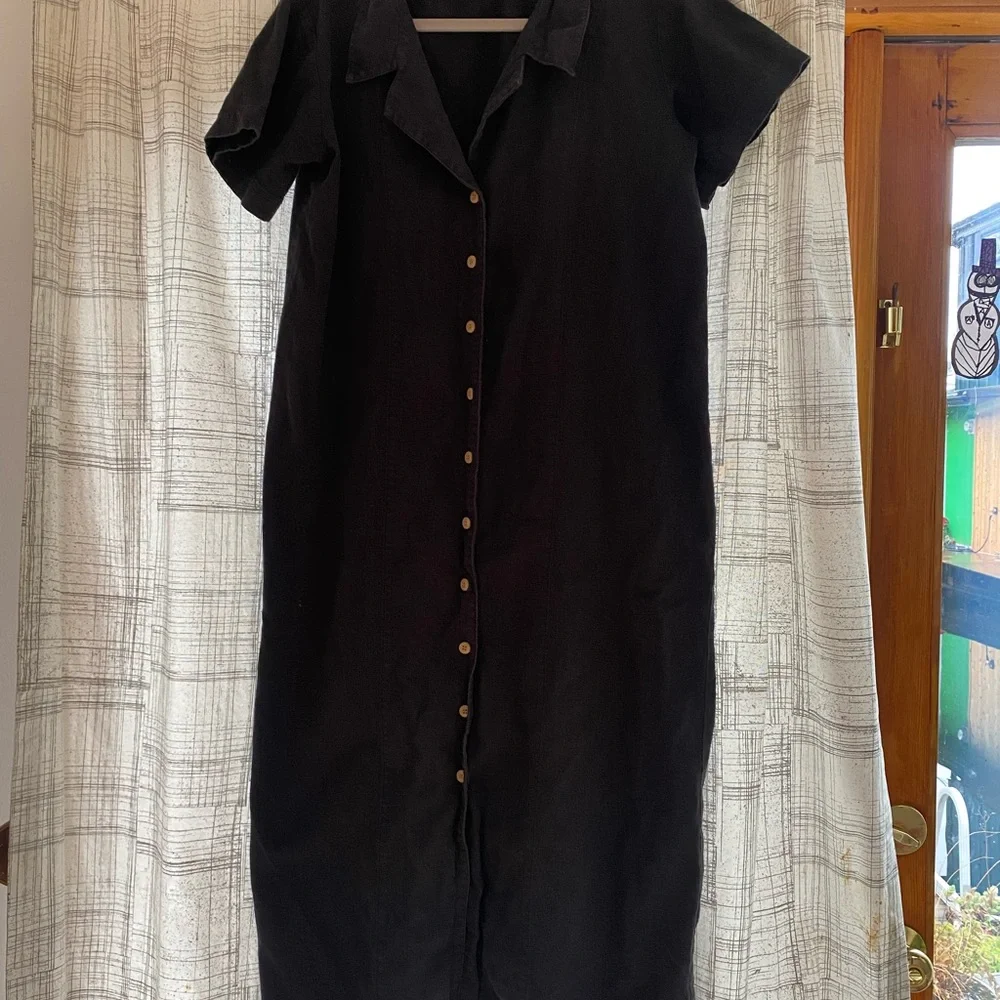 ILANA Kohn Teddy dress in soft black - Picture 3 of 4
